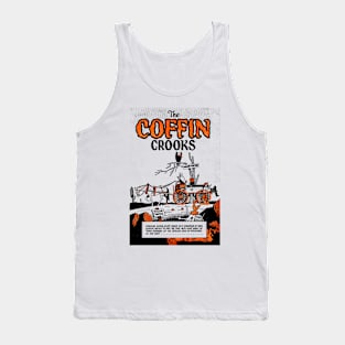 The Coffin Crooks Buffalo Bill Western Cowboy Vintage Retro Comic Tank Top